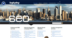 Desktop Screenshot of logicping.com